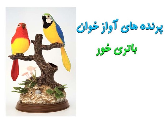 جامدادی رومیزی طرح پرنده های آواز خوان