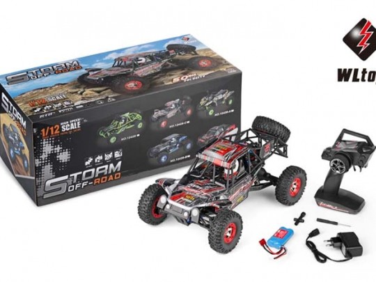 wl-12428 c ماشین کنترلی سرعتی از wl-toys