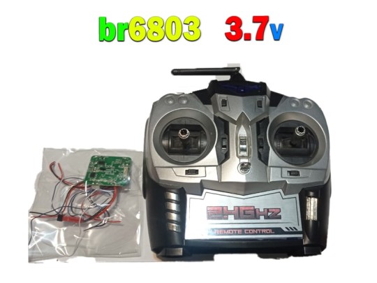 خرید دسته کنترل وبرد کوادکوپتر 6803 با ولتاژ کاری 3.7 ولت