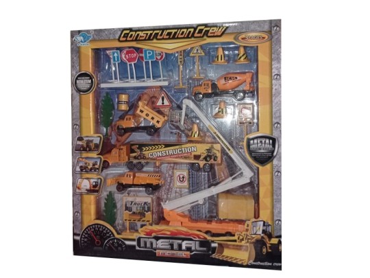 ست ماکت راه سازی و ساختمان سازی  کد 014