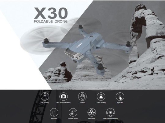 خرید کوادکوپتر سیما syma x30 مهز به جی پی اس و دوربین ارسال تصویر