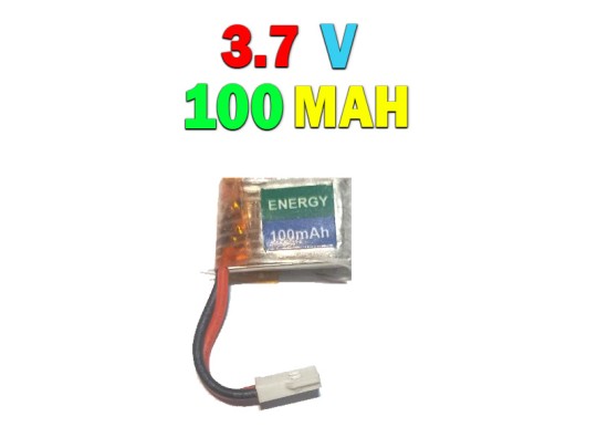 باتری لیتیوم پلیمری 3.7 ولت 100 میلی آمپر  بست