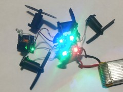 خرید برد و کنترل کوادکوپتر مدل CF928 همراه با موتور و دوربین وای فای 3.7 ولت