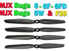 خرید چهار عدد پره کوادکوپتر mjx bugs 5w-6