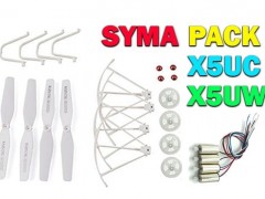 پک کامل قطعات کوادکوپتر سایما  SYMA X5uw-x5uc