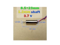 موتور کوادکوپتر 23×8.5 با شفت 1.2 میلیمتر و ولتاژ کاری 3.7 ولت