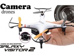 کوادکوپتر Galaxy Visitor 2 با جایروی 9 محوره و دوربین فیلمبرداری hd