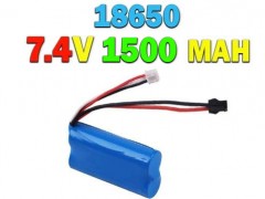 باطری لیتیوم یون 1500 میلی آمپر (7.4 ولت )