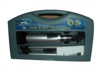 تلسکوپ آماتوری با سه پایه و زوم 90X