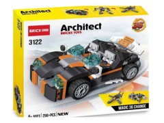 ماشین لگویی چند مدلی 256 تیکه با قابلیت ساخت 36 مدل از شرکت brick آیتم 3122