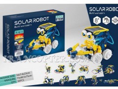 سولار  با قابلیت ساخت 11 مدل مختلف Solar Robot Kit 11 in 1