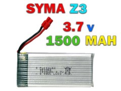 خرید باتری لیتیوم پلیمری 3.7 ولت 1500 میلی آمپری برای کوادکوپتر SYMA Z3