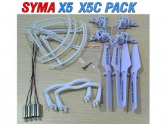 بسته قطعات یدکی کوادکوپتر سایما syma x5