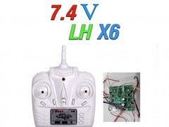 دسته کنترل و مدار کواد کوپتر مدل LH-X6