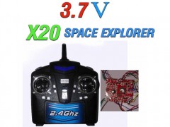 دسته کنترل و مدار هگزاکوپتر x20 space explorer