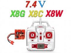 دسته کنترل و مدار کوادکوپترهای x8c-x8g-x8w ( کارکرده سالم )