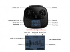 کوادکوپتر WL-Q393A با دوربین ارسال تصویر متحرک و مانیتور دریافت تصویر