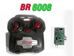 دسته کنترل و مدار هلیکوپتر 3.5 کاناله br6008 ( استوک )