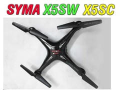 فریم کوادکوپتر syma x5sc-x5sw  با پره و چرخ دنده