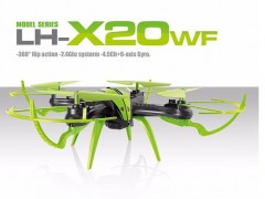 کوادکوپتر LH-X20WF با دوربین ارسال تصویر WIFI