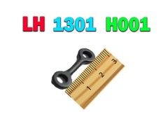 دو عدد گوشواره هلیکوپتر کنترلی  بزرگ LH-1301 بطول 24 میلیمتر