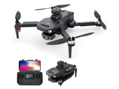 کواکوپتر kf106 max new  مجهز به موتور براشلس و  ماژول gps  و سنسور عدم برخورد و باتری اضافه  و دارای گیم بال سه محوره