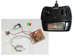 دسته کنترل و مدار ماشین کنترلی با ولتاژ 9 ولت