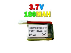 باتری لیتیوم پلیمر کوادکوپتر  180میلی آمپر (180MAH)