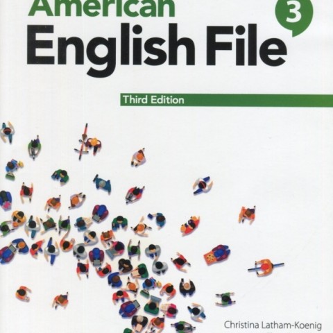 کتاب امریکن انگلیش فایل سه ویرایش سوم American English File 3rd 3 SB+WB+DVD
