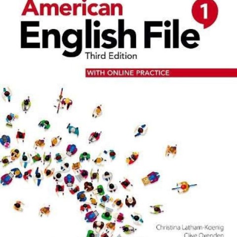 کتاب امریکن انگلیش فایل یک ویرایش سوم American English File 3rd 1 SB+WB+DVD