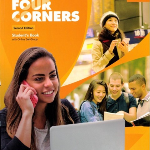 خرید کتاب انگلیسی فور کرنرز Four Corners 2nd 1 SB+WB+DVD