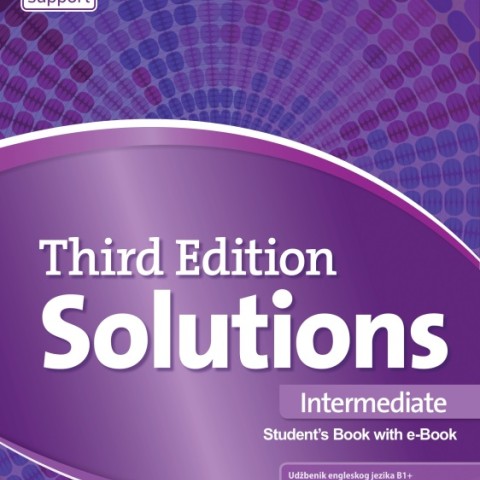 کتاب سو لوشن اینترمدیت ویرایش سوم Solutions 3rd Intermediate SB+WB+DVD