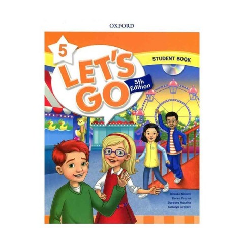 کتاب انگلیسی لتس گو 5 ویرایش پنجم Lets Go 5th 5 SB+WB+DVD