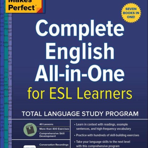 کتاب انگلیسی کامپلیت انگلیش آل این وان Practice Makes Perfect Complete English All in One for ESL Learners