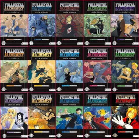 خرید مانگا Fullmetal Alchemist مانگای کیمیاگر تمام فلزی به زبان انگلیسی