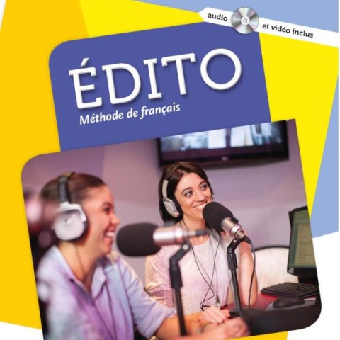 خرید کتاب فرانسه ادیتو Edito 1 niv.A1+Cahier+CD mp3+DVD