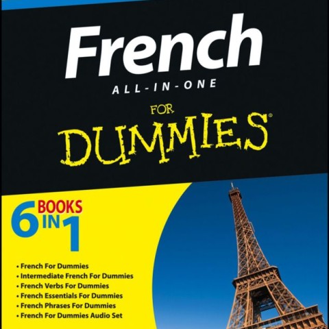 کتاب آموزش فرانسه French All-in-One For Dummies