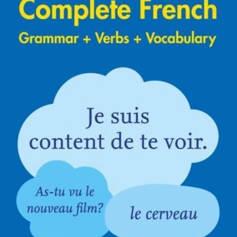 کتاب آموزش فرانسه Easy Learning French Complete Grammar, Verbs and Vocabulary (3 books in 1)
