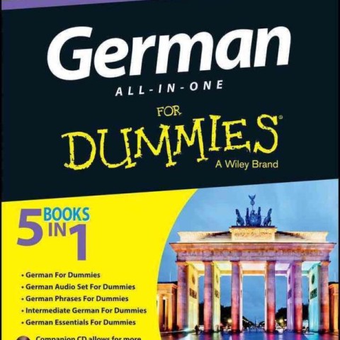 کتاب آلمانی جرمن آل این وان فور دامیز German All in One For Dummies