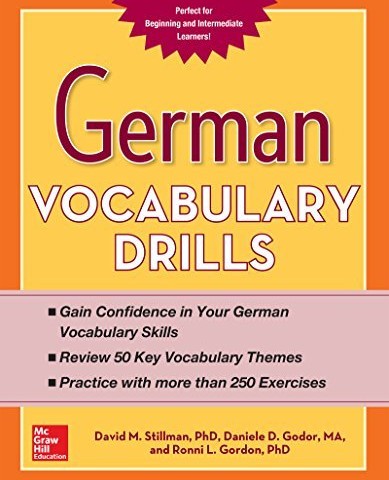 کتاب لغات آلمانی German Vocabulary Drills