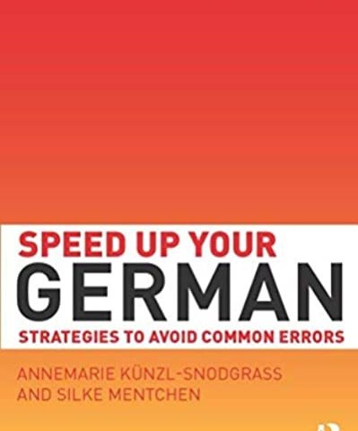 کتاب اصلاح اشتباهات گرامری آلمانی Speed Up Your French Strategies to Avoid Common Errors