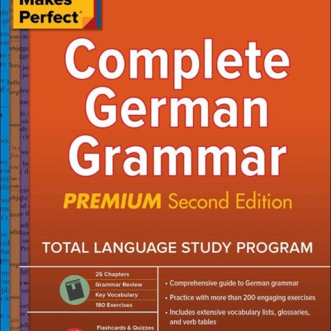 کتاب آلمانی کامپلیت جرمن گرامر Practice Makes Perfect Complete German Grammar
