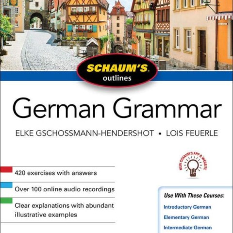 کتاب گرامر آلمانی Schaum's Outline of German Grammar