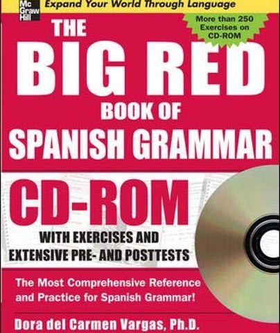 کتاب اسپانیایی The Big Red Book of Spanish Grammar