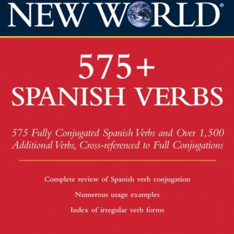 کتاب افعال اسپانیایی Webster's New World 575+ Spanish Verbs
