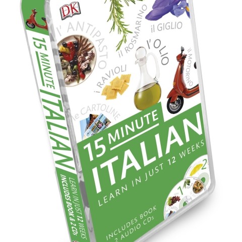 کتاب آموزش ایتالیایی در 15 دقیقه 15Minute Italian