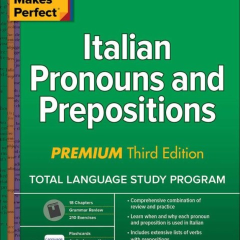 کتاب ضمایر و حروف اضافه ایتالیایی Practice Makes Perfect Italian Pronouns and Prepositions