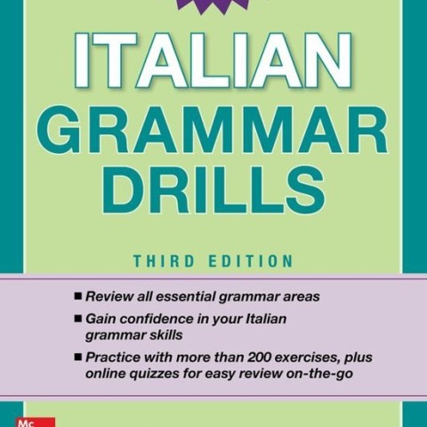 کتاب گرامر ایتالیایی Italian Grammar Drills