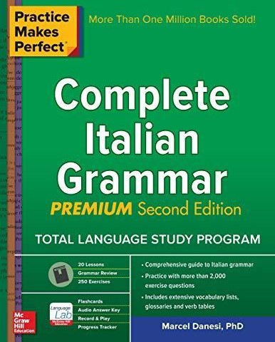 کتاب گرامر ایتالیایی کامپلیت ایتالین گرامر Practice Makes Perfect Complete Italian Grammar