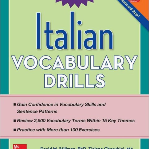 کتاب آموزش لغات ایتالیایی Italian Vocabulary Drills